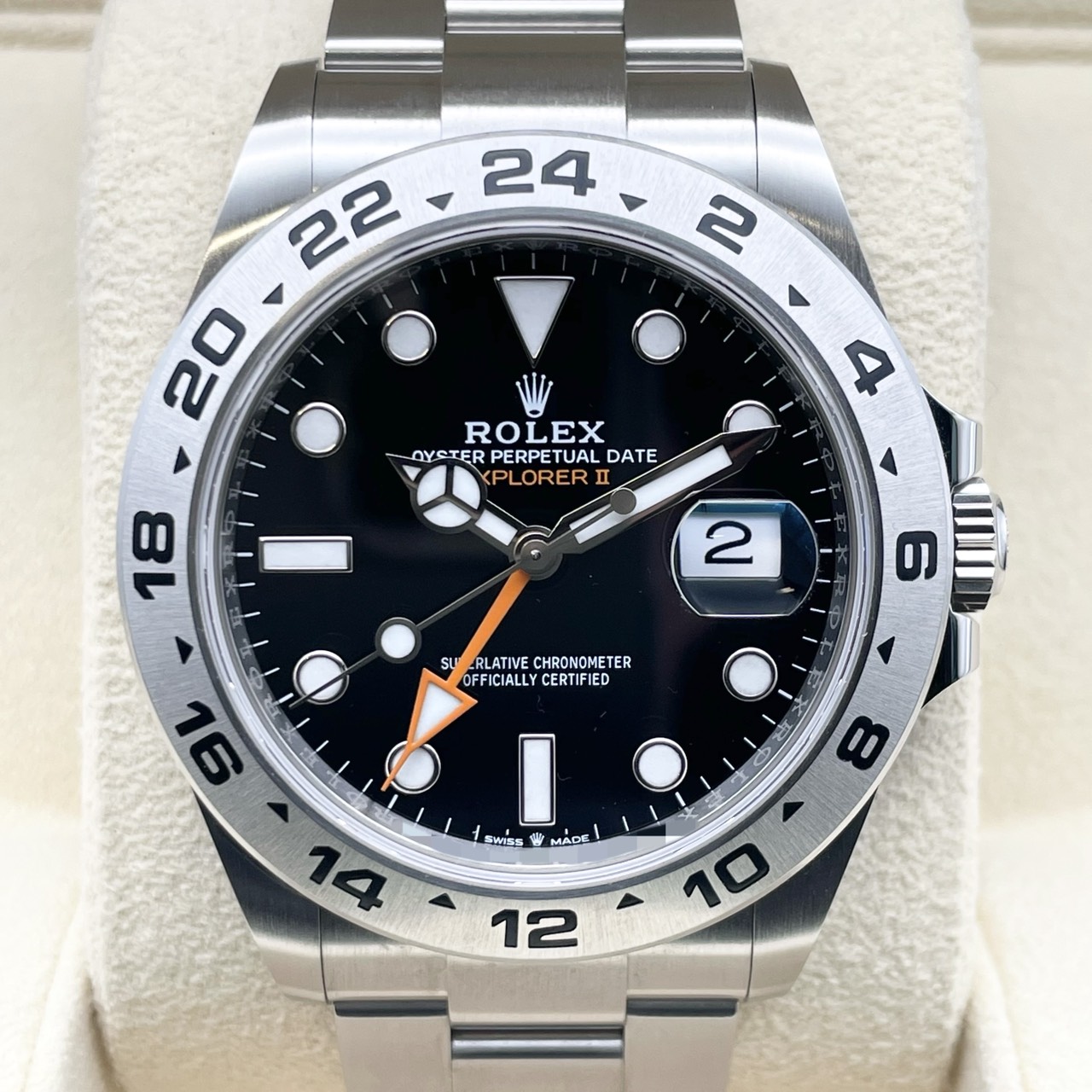 ロレックス エクスプローラーII 226570 ブラック  42mm