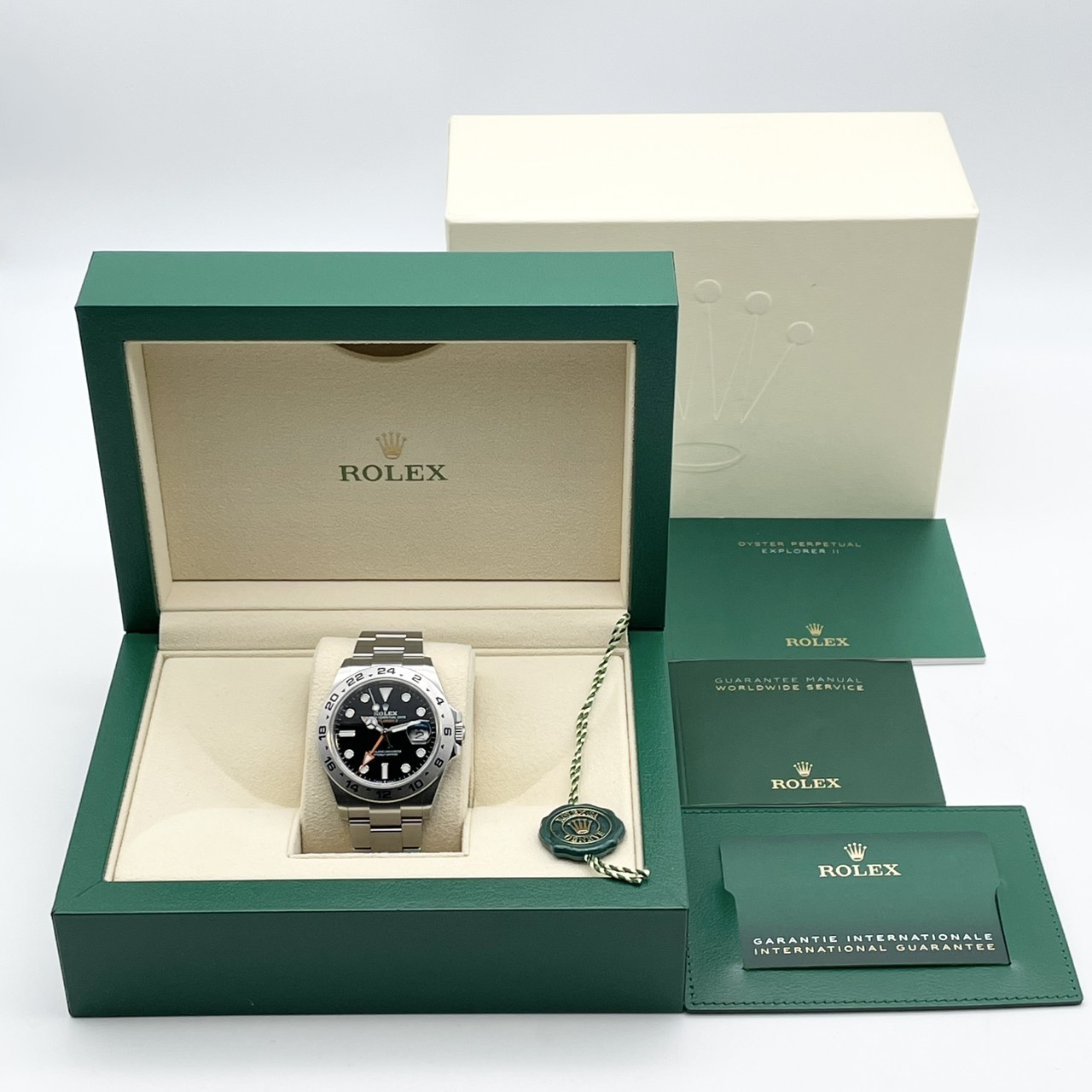 ロレックス エクスプローラーII 226570 ブラック  42mm