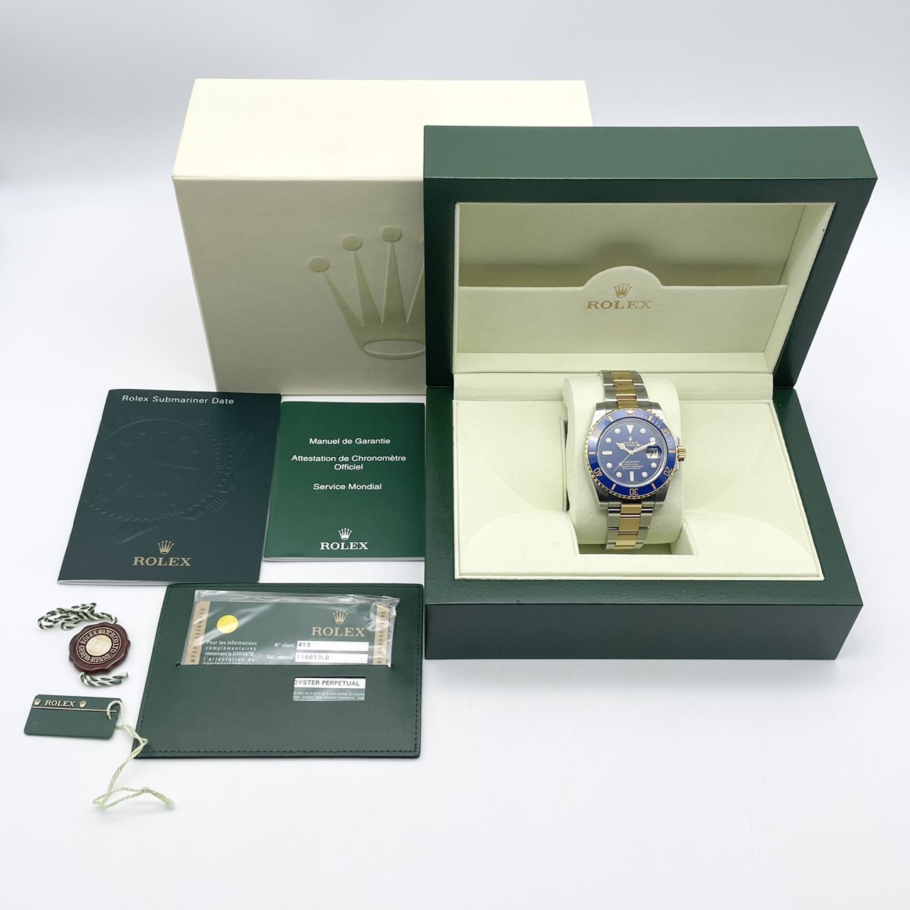 ロレックス サブマリーナーデイト 116613GLB ロイヤルブルー 41mm