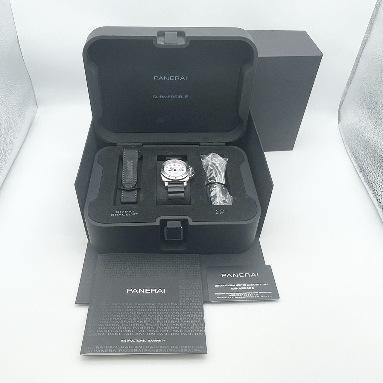 パネライ サブマーシブル PAM01223 ホワイト 42mm - ブランド品専門店