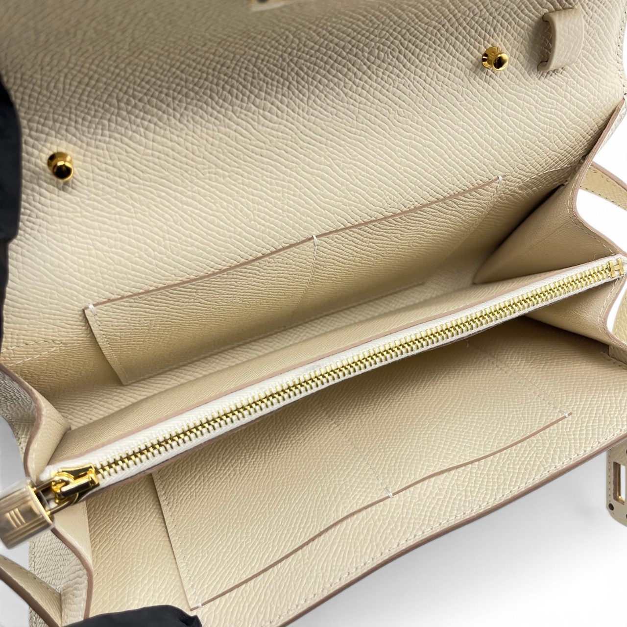 エルメス ケリートゥーゴー ナタ エプソン ゴールド金具 W刻印