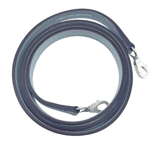 エルメス ボリード1923 ミニ ブルーグラシエ エバーカラー シルバー