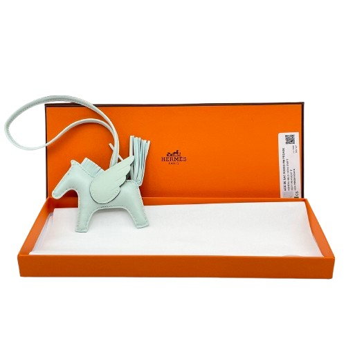 エルメス ペガサスチャーム PM ソーヴェールペパーミント W刻印
