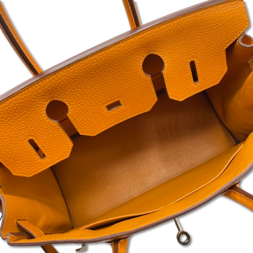 エルメス バーキン 30 アプリコット トゴ シルバー金具 C刻印