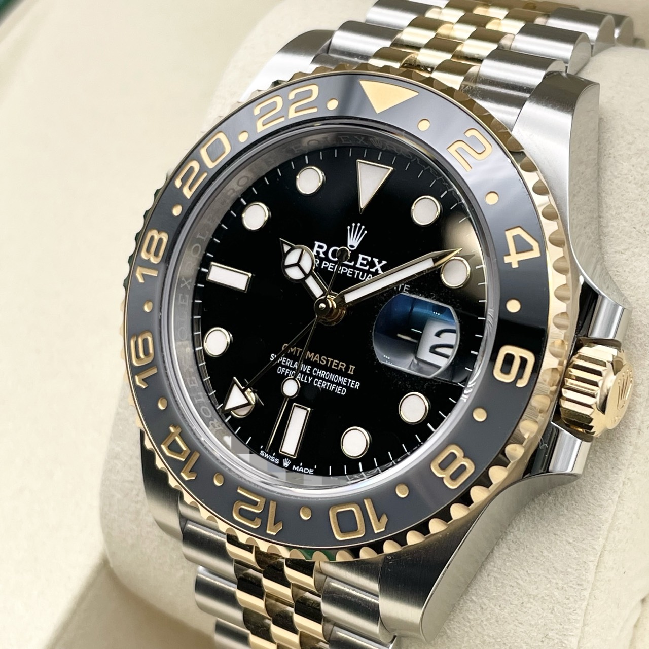 ロレックス GMTマスターII 126713GRNR ジュビリーブレス 40mm