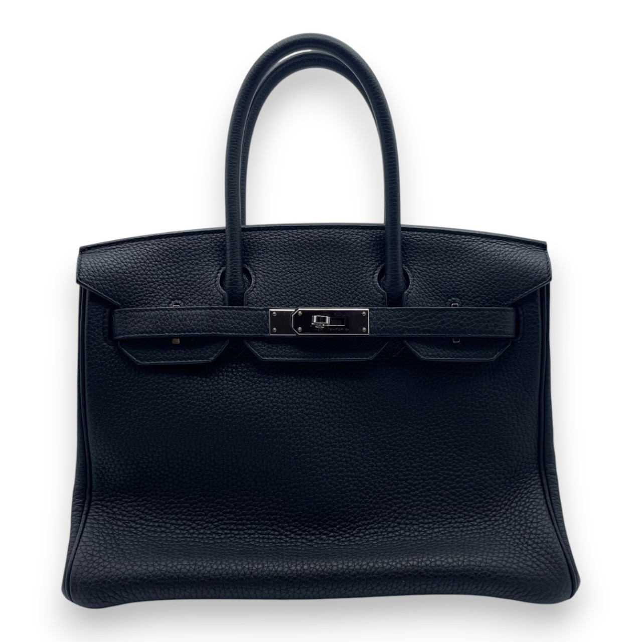 エルメス バーキン 30 ノワール トゴ シルバー金具 D刻印