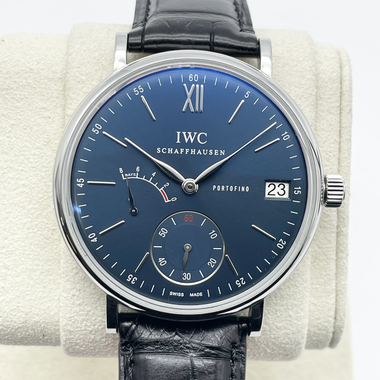 IWC ポートフィノ ハンドワインド エイトデイズ IW510106 ブルー 45ｍｍ