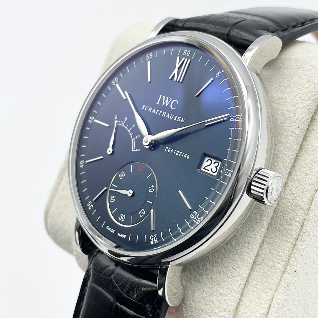 IWC ポートフィノ ハンドワインド エイトデイズ IW510106 ブルー 45ｍｍ