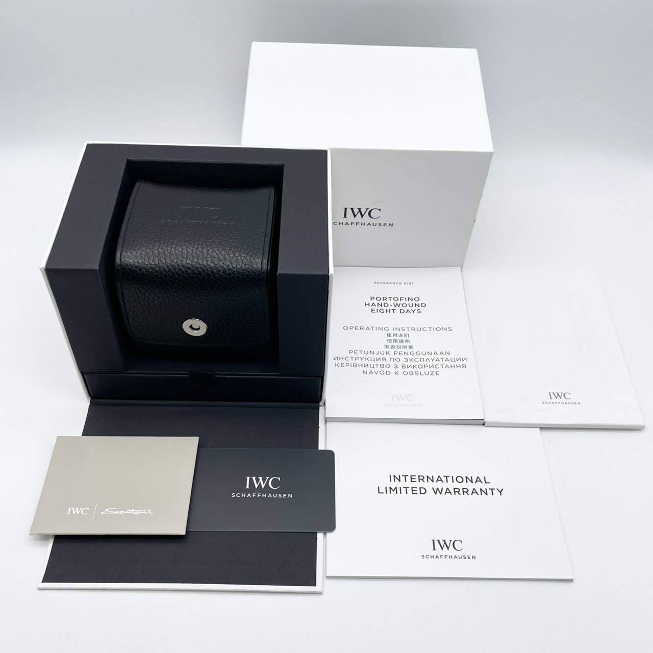 IWC ポートフィノ ハンドワインド エイトデイズ IW510106 ブルー 45ｍｍ