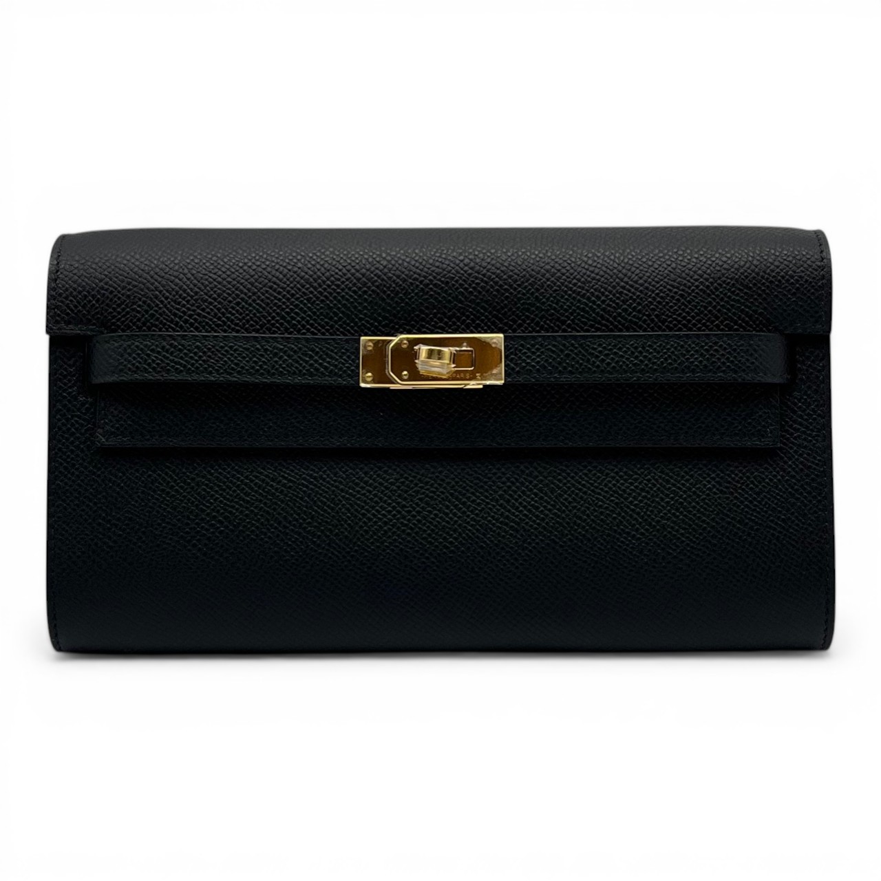 エルメス ケリートゥーゴー ノワール エプソン ゴールド金具 K刻印