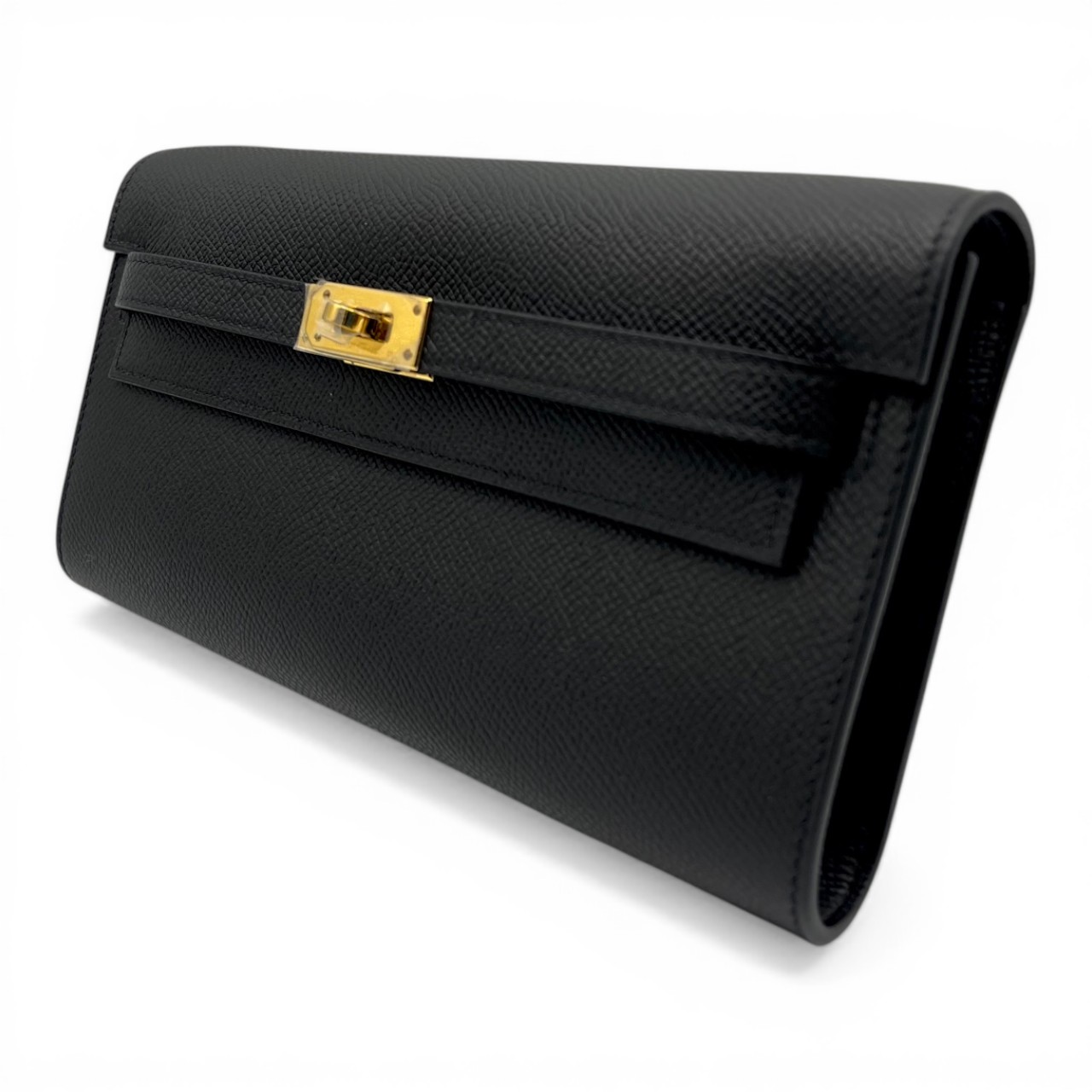 エルメス ケリートゥーゴー ノワール エプソン ゴールド金具 K刻印