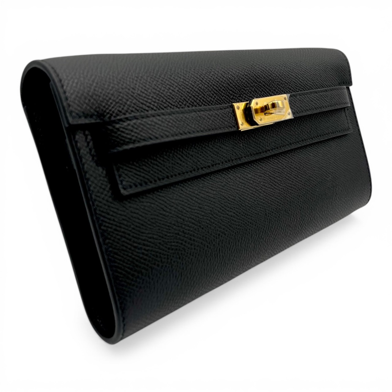 エルメス ケリートゥーゴー ノワール エプソン ゴールド金具 K刻印