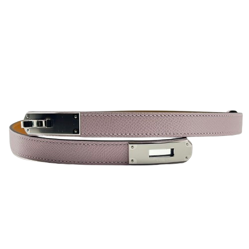 新品　エルメス　ケリーベルト　エトゥープ　ピンクゴールド　B刻 HERMES（エルメス） ベルト ケリー 18 ケリーベルト エプソン