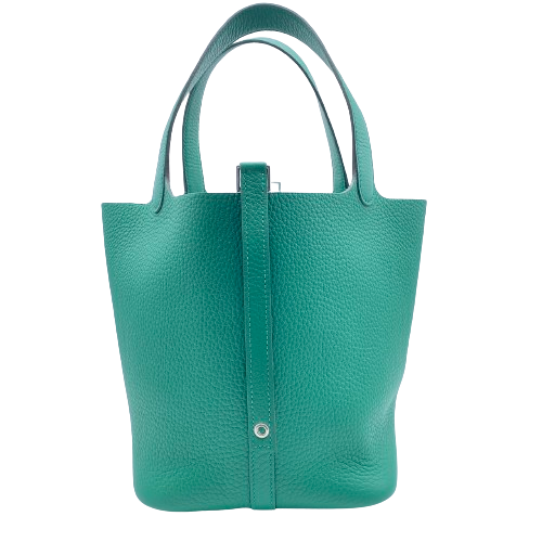 HERMES★エルメス ピコタンロックMM コルヴェール Aランク エルメス ピコタンロック MM ヴェールヴェルティゴ トリヨン
