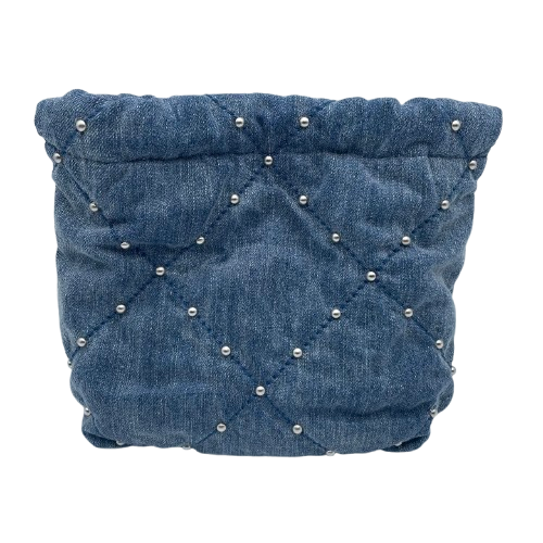 シャネル CHANEL22 W22 デニム シルバー金具