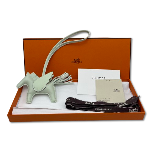 エルメス ペガサスチャーム PM ヴェールフィズ B刻印