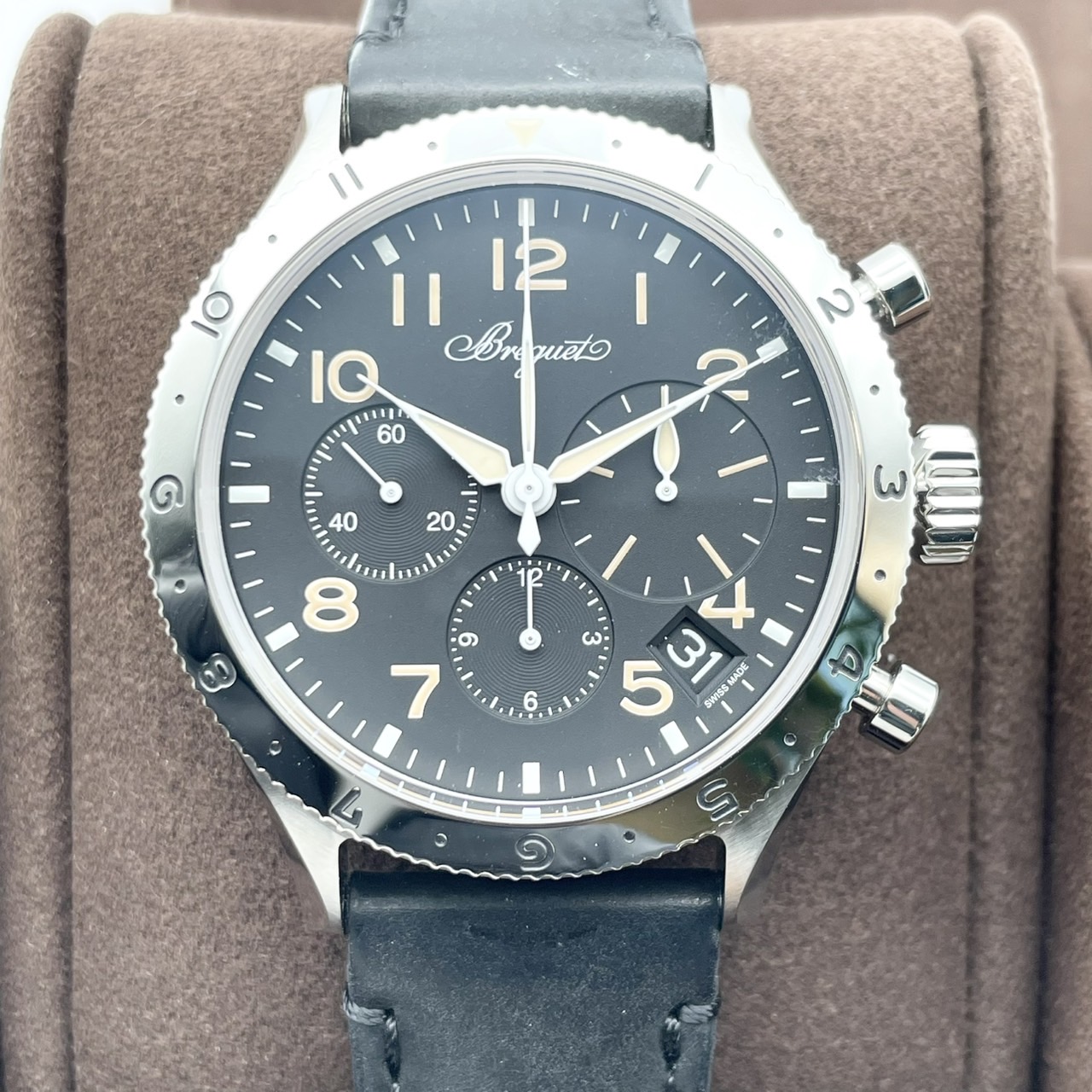 ブレゲ タイプトゥエンティ 2067ST/92/3WU ブラック 42mm
