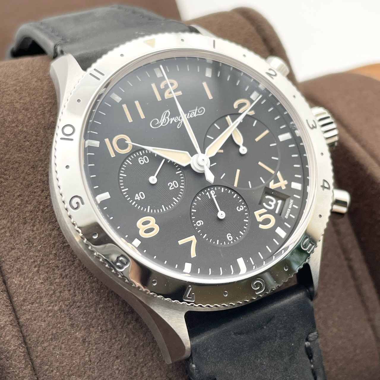 ブレゲ タイプトゥエンティ 2067ST/92/3WU ブラック 42mm