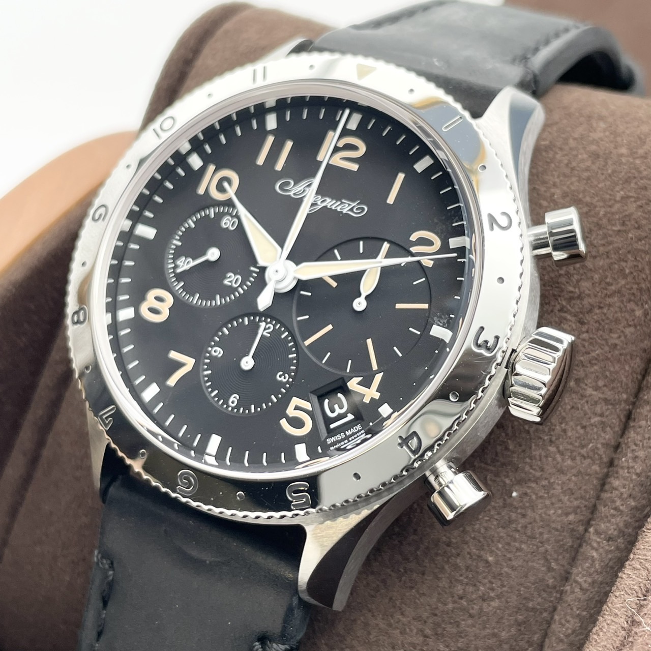ブレゲ タイプトゥエンティ 2067ST/92/3WU ブラック 42mm