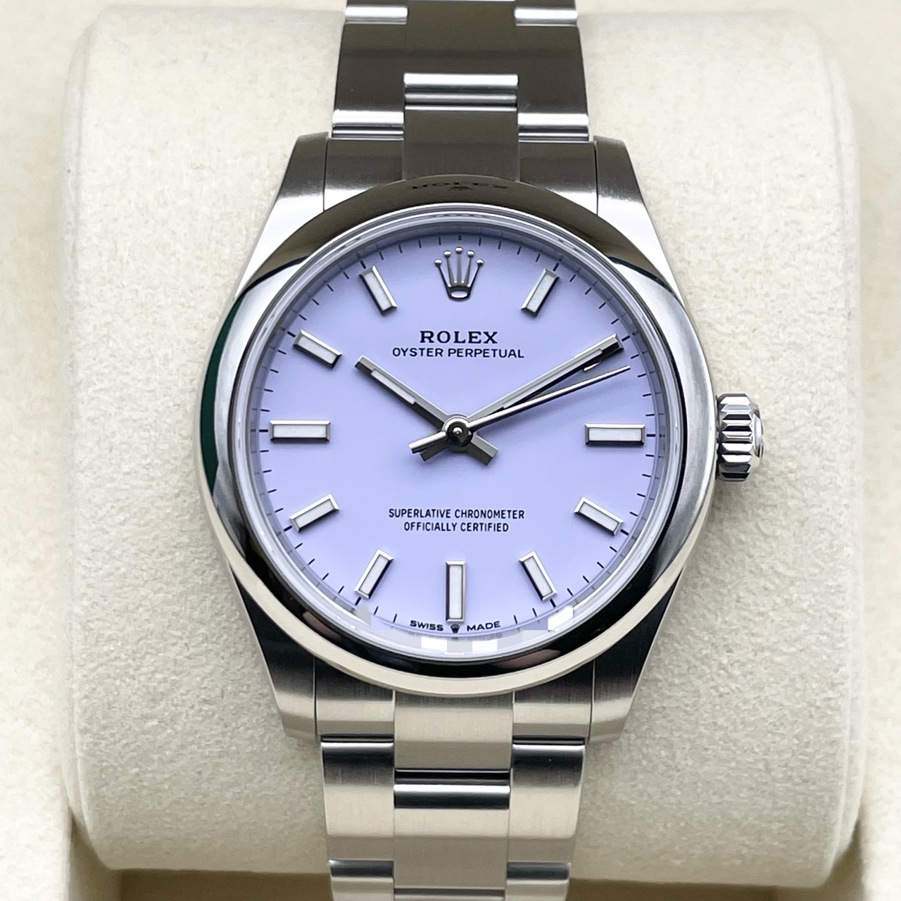 ロレックス オイスターパーペチュアル 277200 ラベンダー 31mm