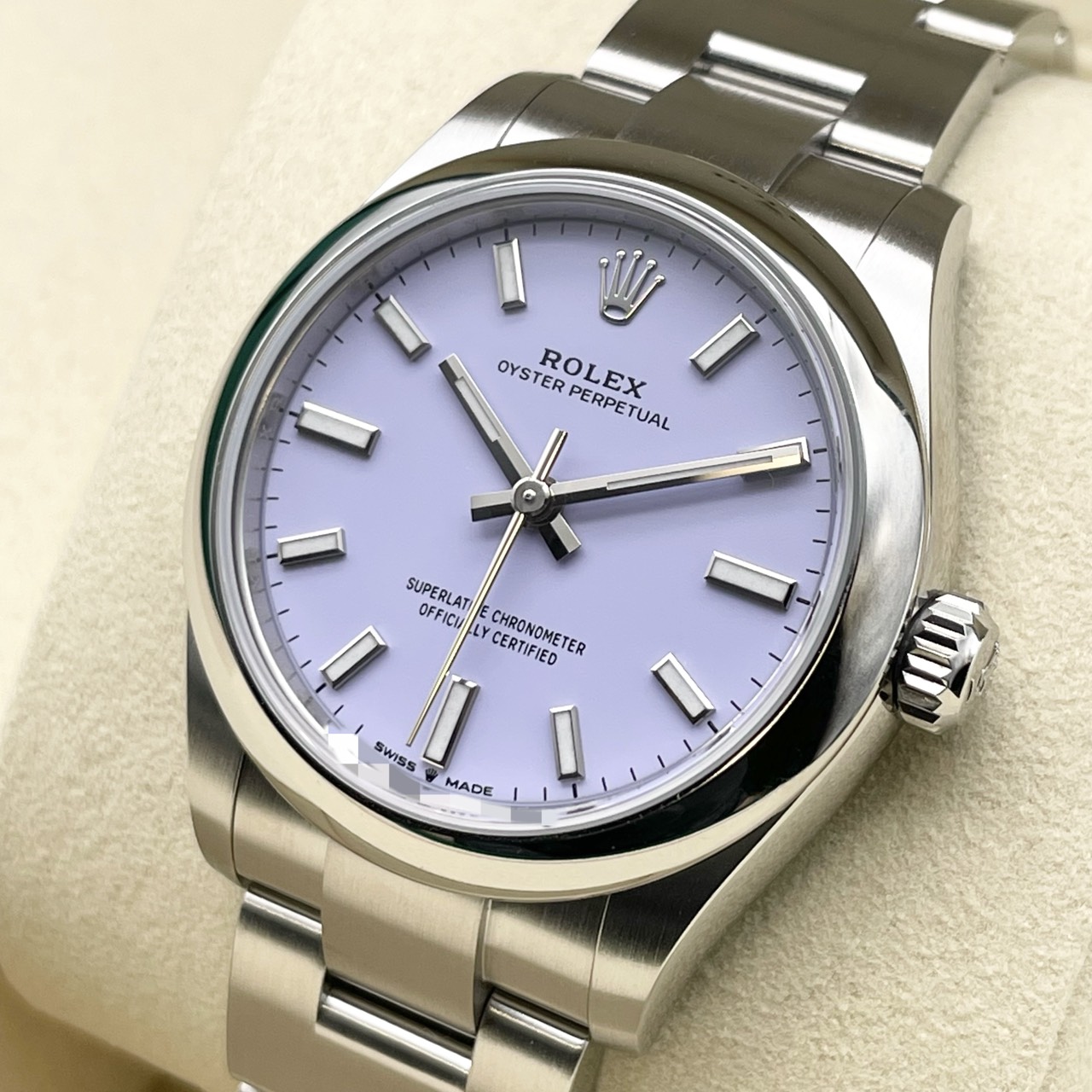 ロレックス オイスターパーペチュアル 277200 ラベンダー 31mm