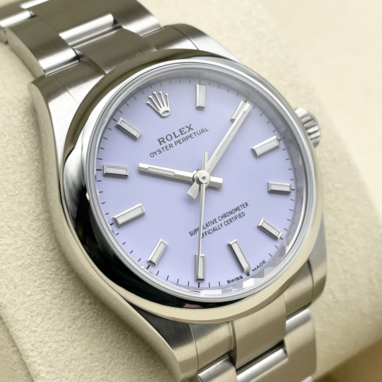 ロレックス オイスターパーペチュアル 277200 ラベンダー 31mm