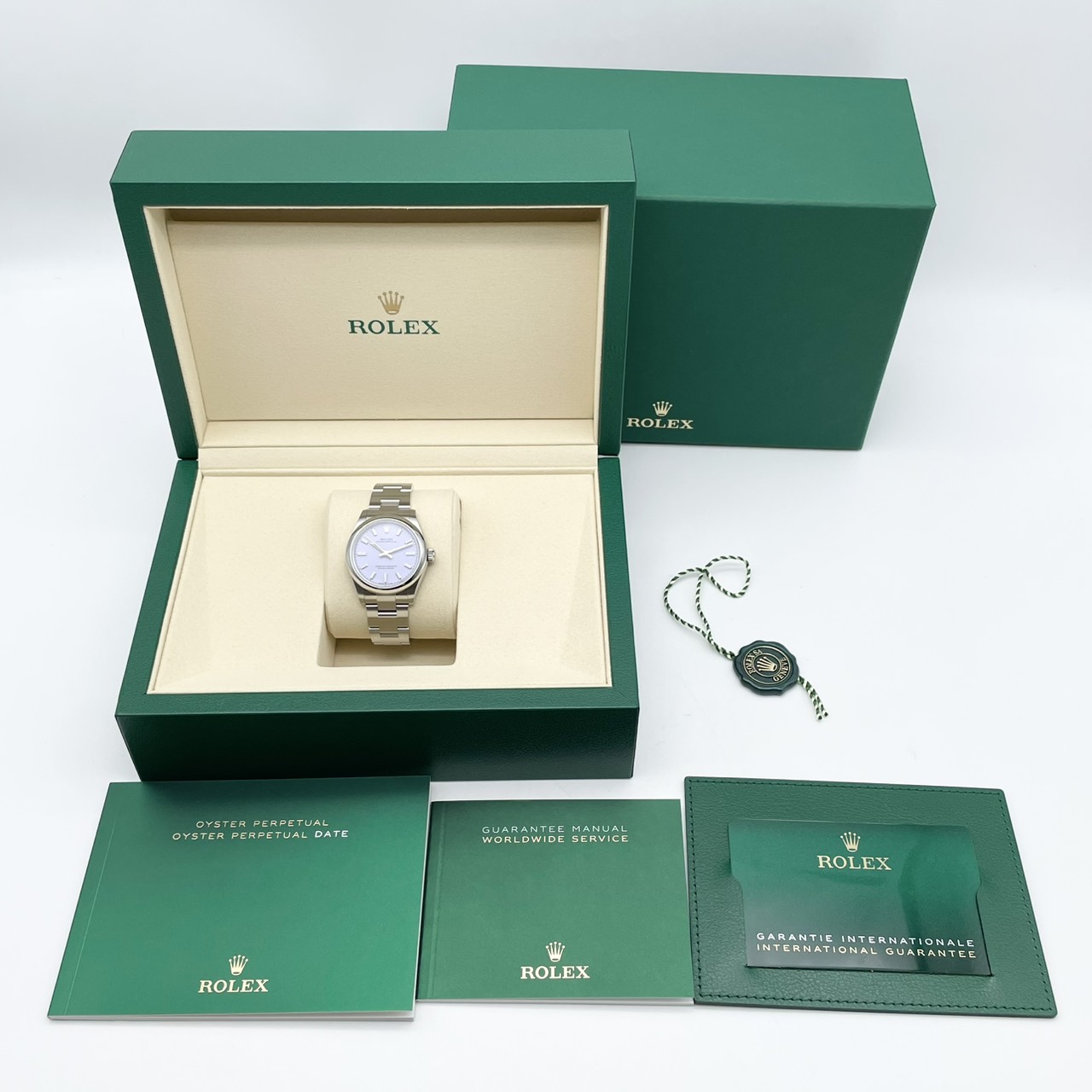 ロレックス オイスターパーペチュアル 277200 ラベンダー 31mm