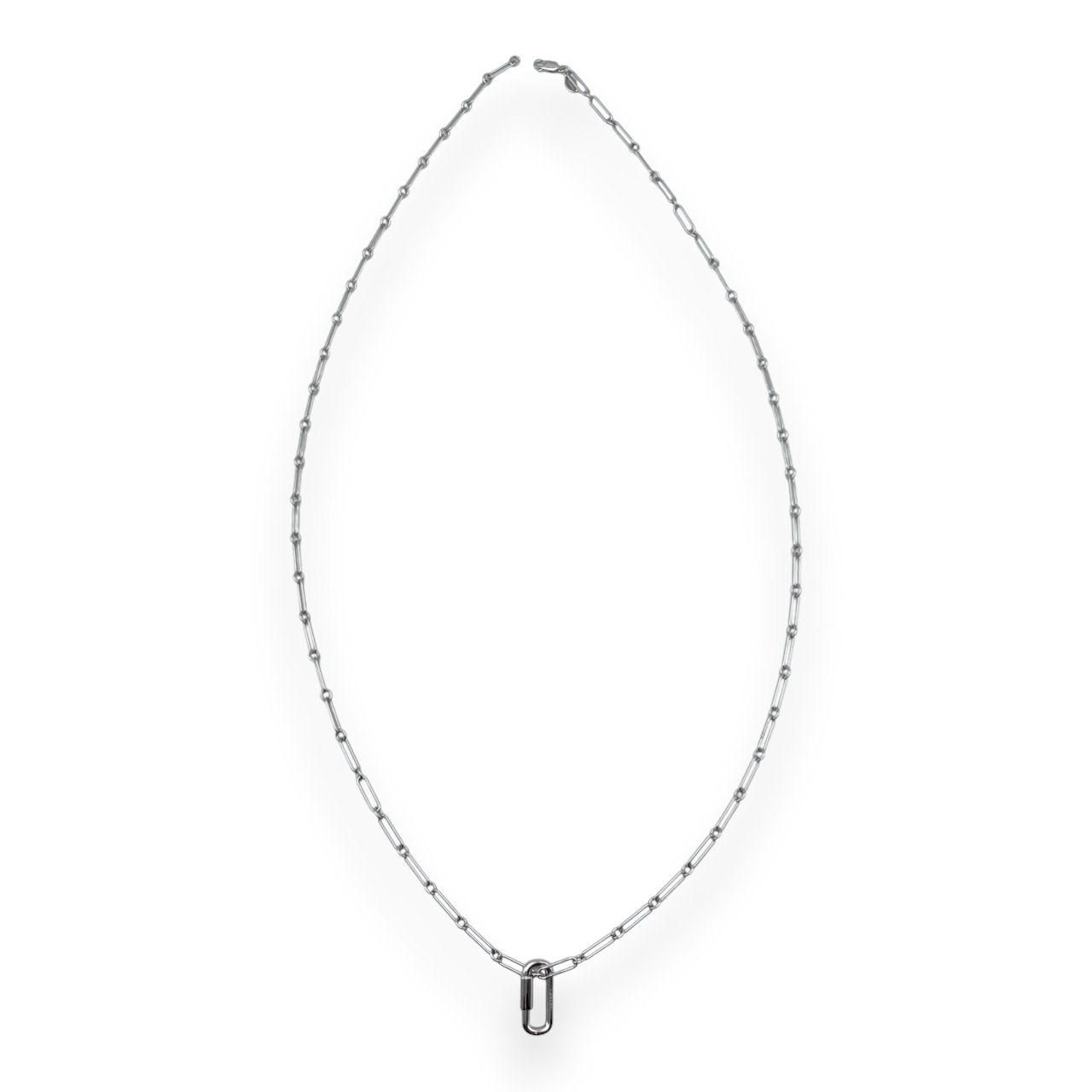 エルメス キュリオジテ ネックレス 84cm シルバー925 - ブランド品専門