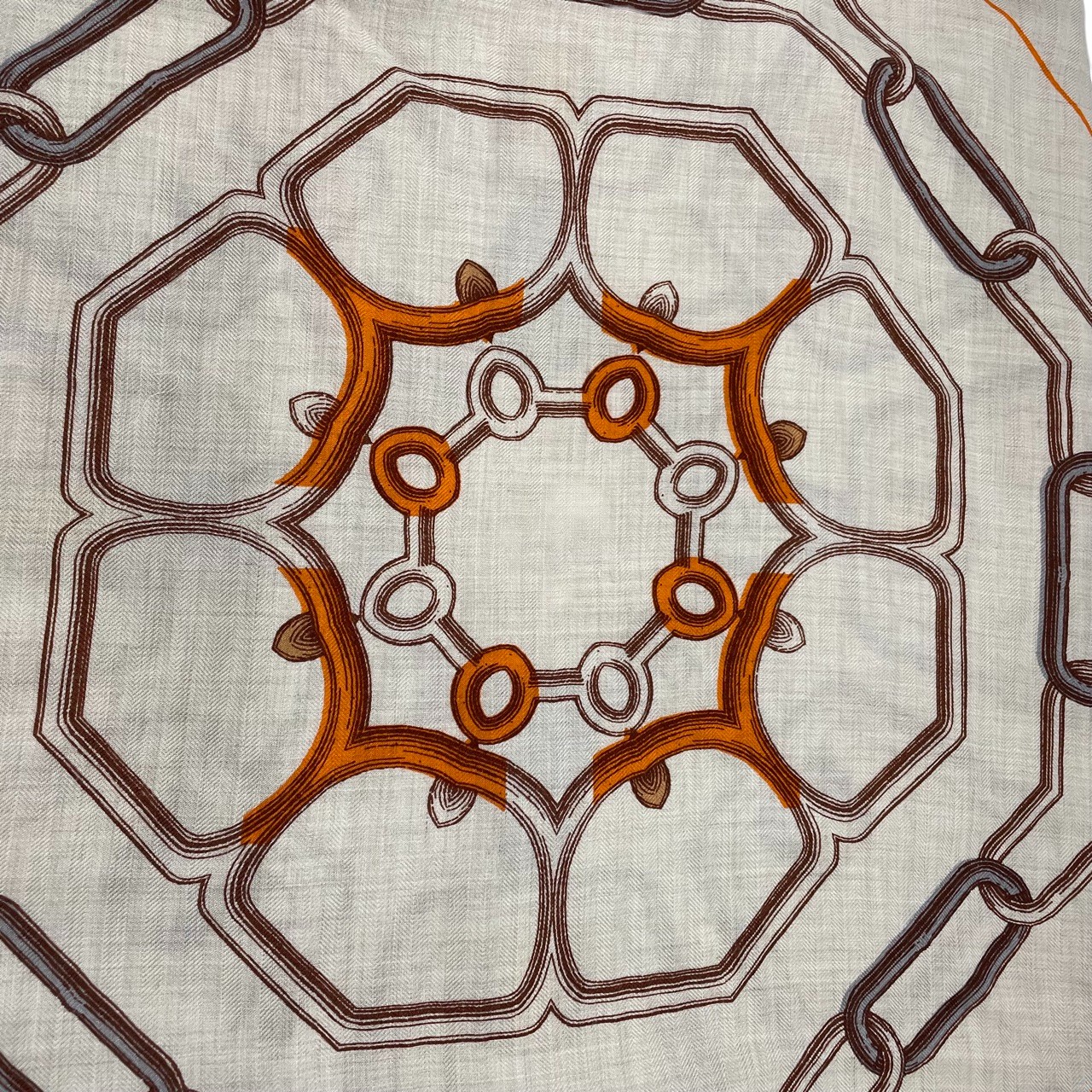 エルメス カレジェアン 140 カレイドスコープ・エフェクト ナチュラル