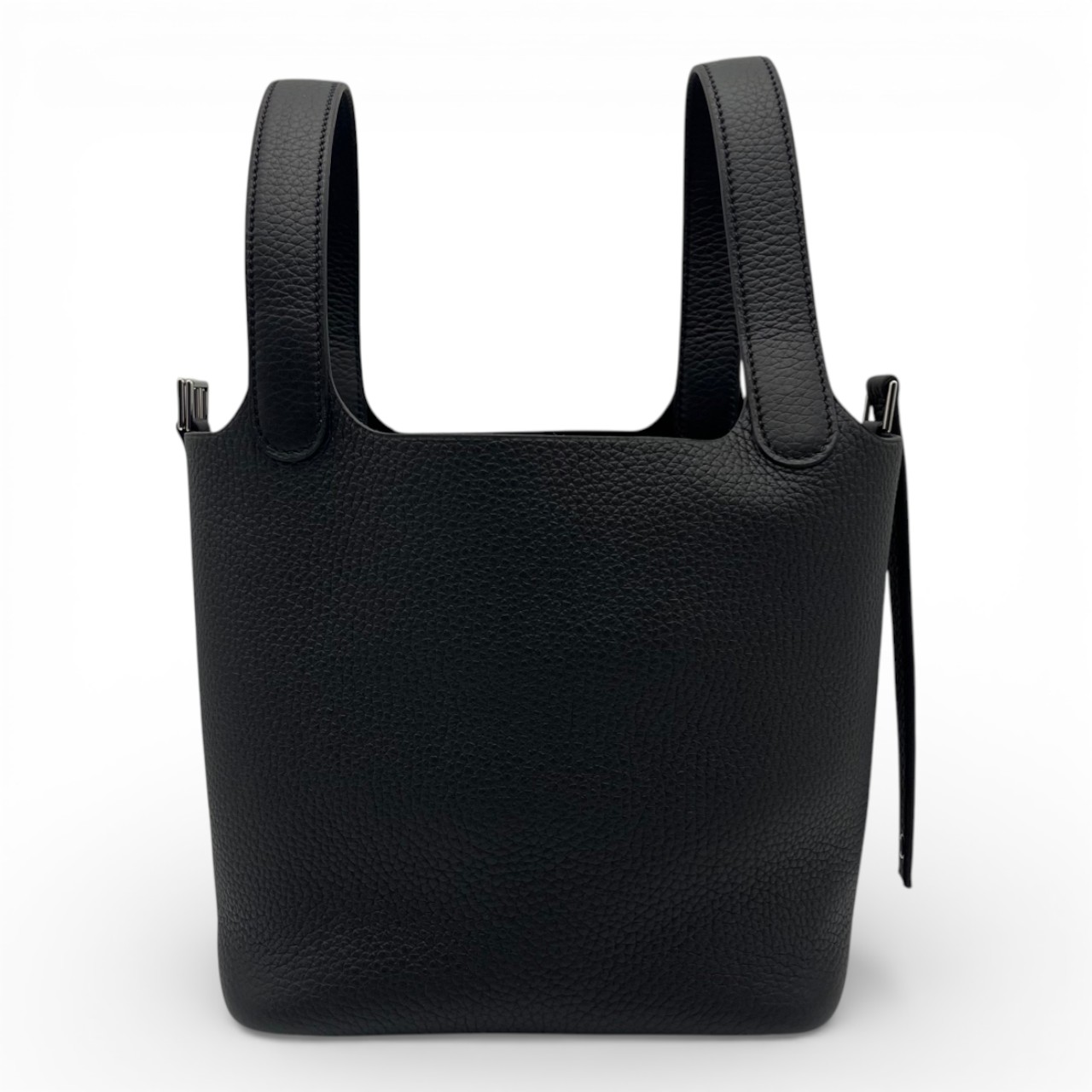 エルメス ピコタンロック PM ノワール トリヨンクレマンス シルバー金具 K刻印