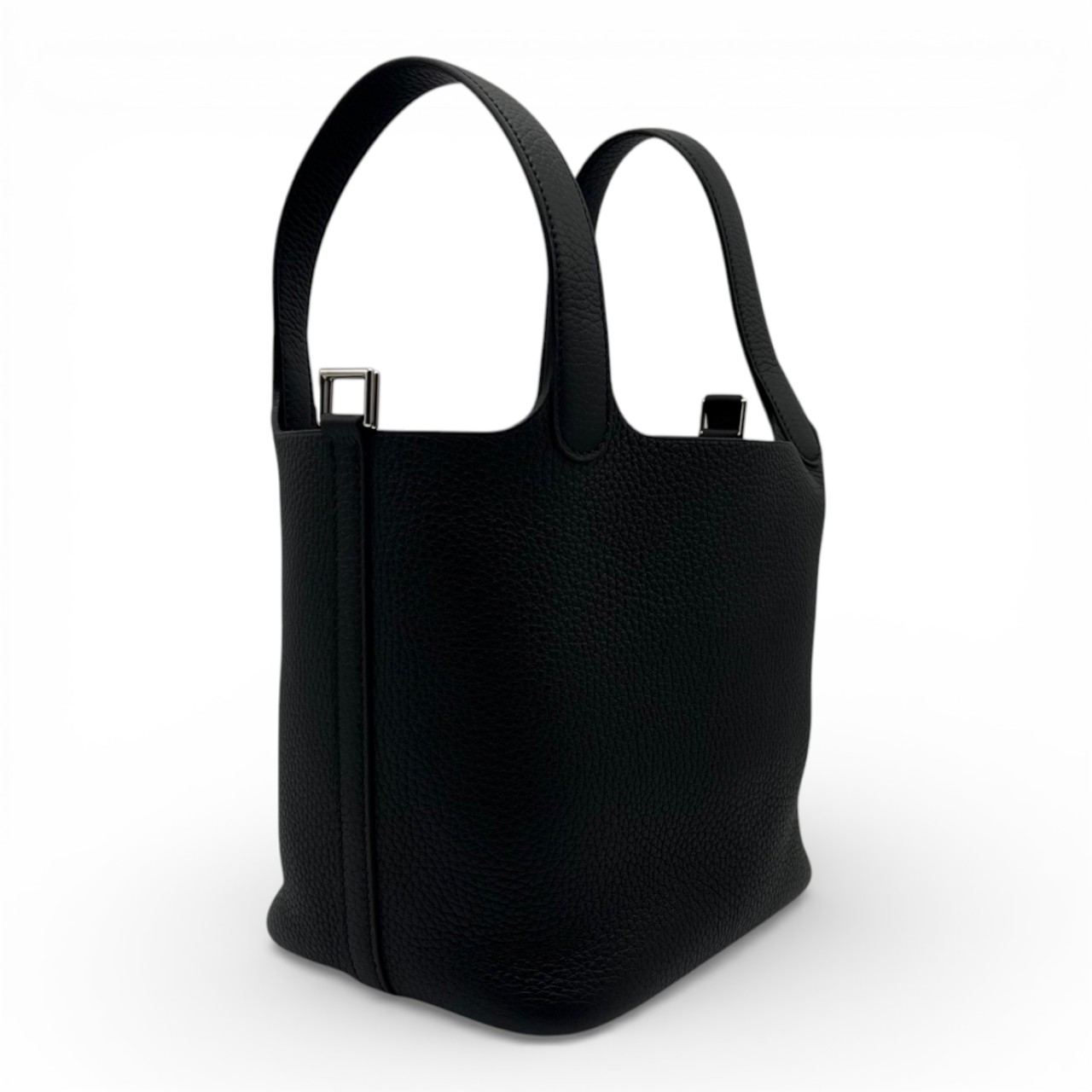 エルメス ピコタンロック PM ノワール トリヨンクレマンス シルバー金具 K刻印