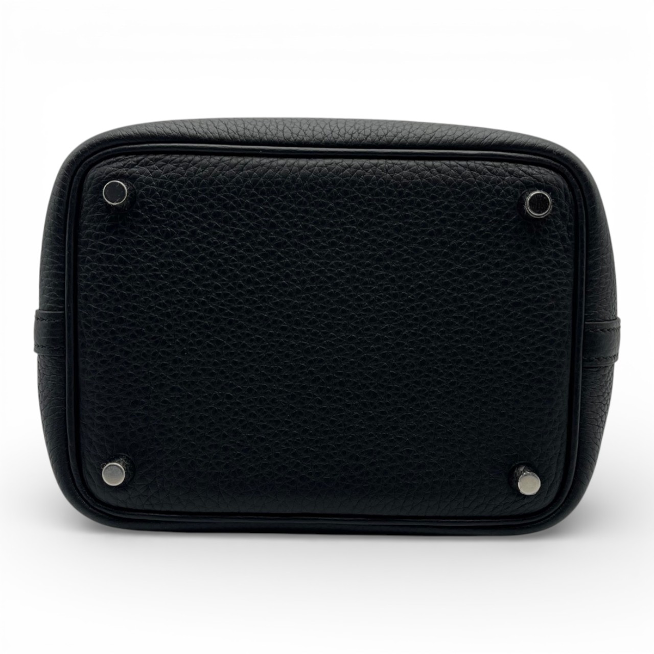 エルメス ピコタンロック PM ノワール トリヨンクレマンス シルバー金具 K刻印