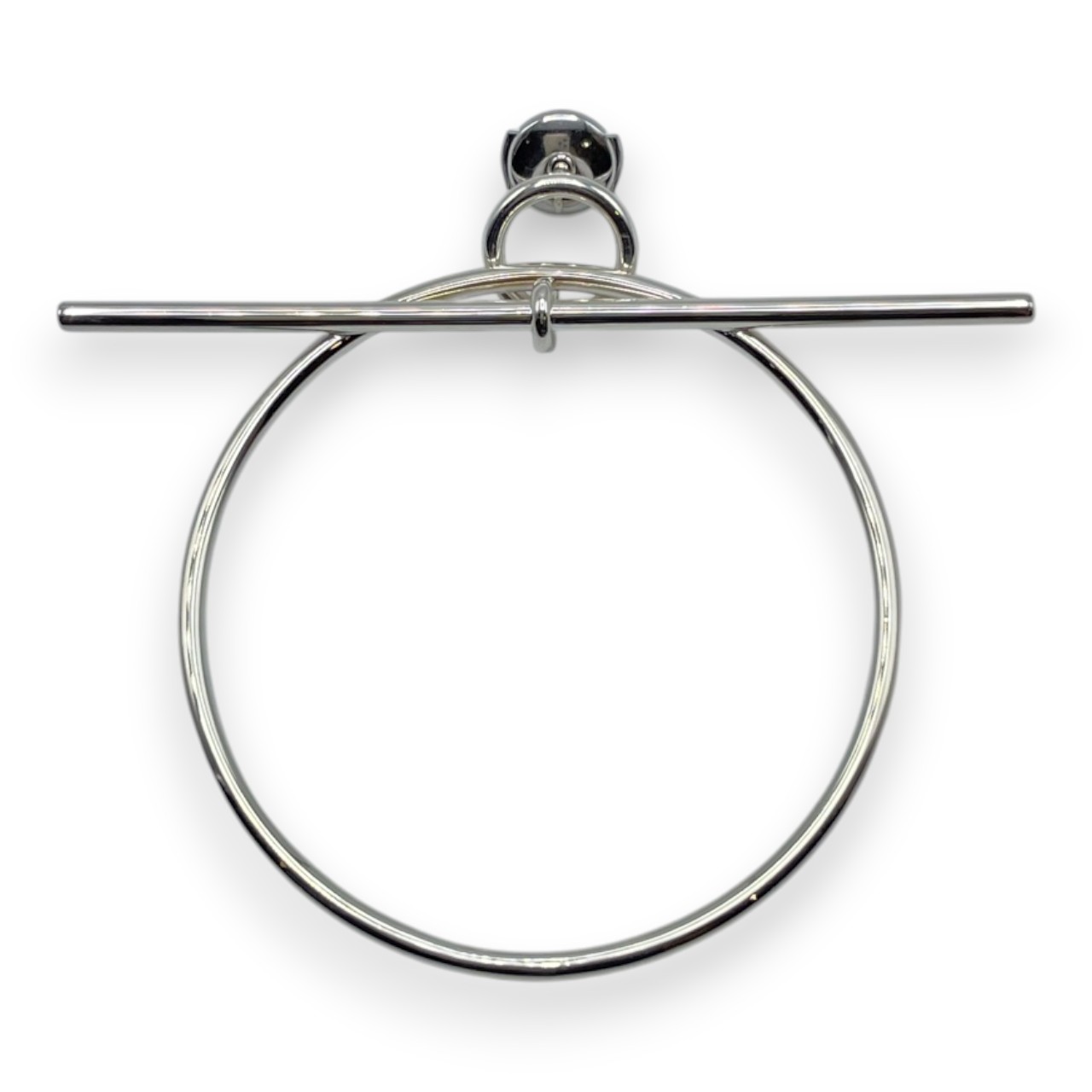 エルメス ループピアス MM シルバー925 - ブランド品専門店LUXARIA