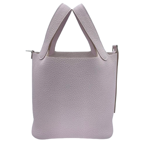 エルメス ピコタンロック PM  モーヴペール トリヨンクレマンス  シルバー金具 W刻印