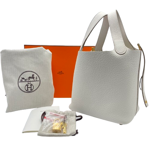 エルメス ピコタンロック PM グリペール トリヨンクレマンス ゴールド金具 W刻印