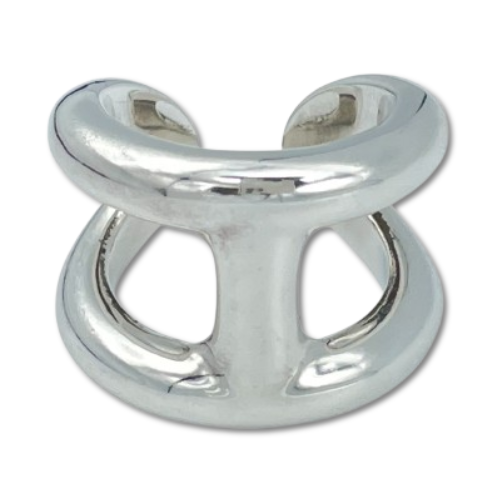 エルメス オスモズ リング H102536B GM 49 シルバー925 9号