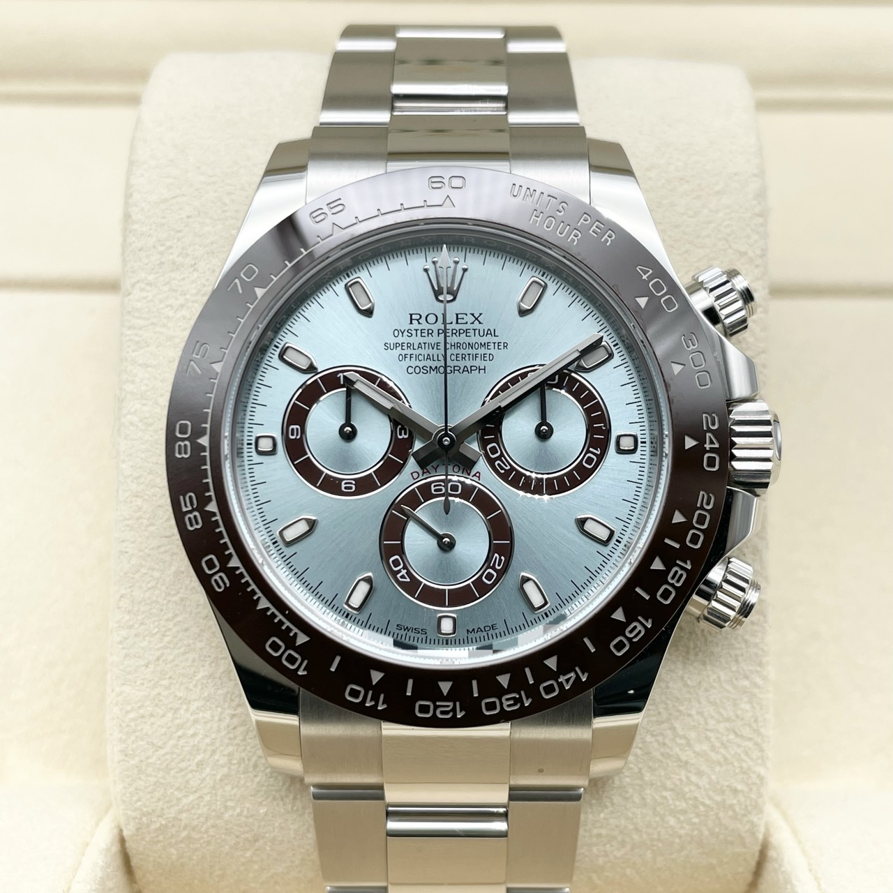 ロレックス デイトナ 116506 アイスブルー プラチナ 40mm