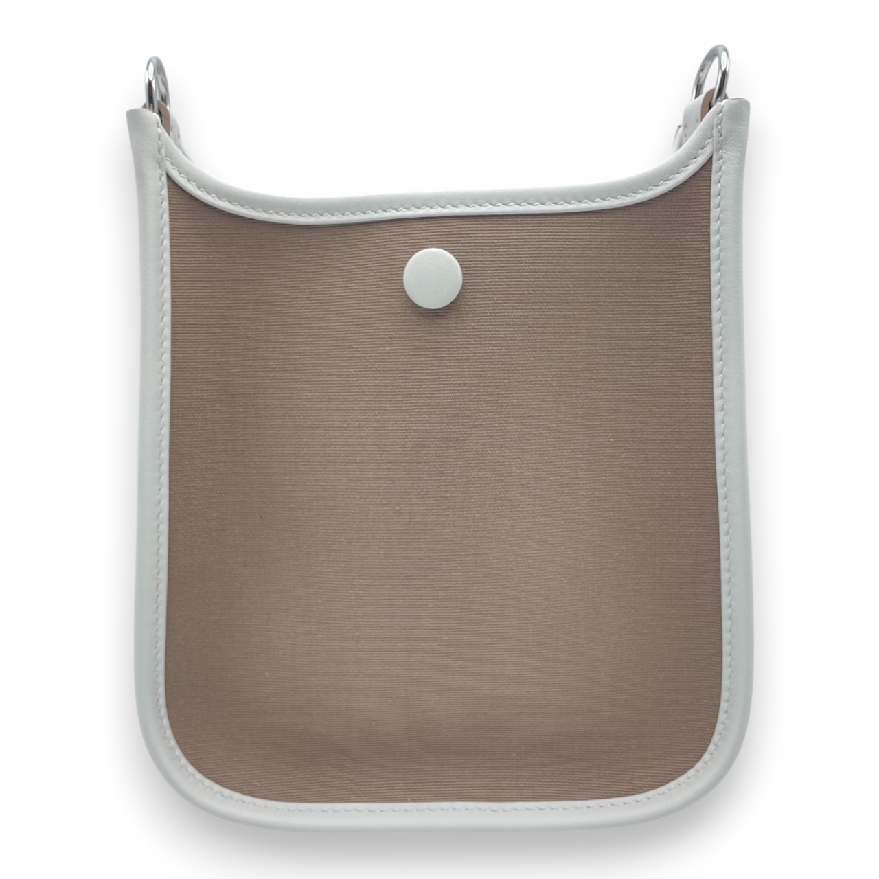 エルメス ネオエヴリン TPM エトゥープ/デューン/グリペール トワルオフィシエ/スイフト シルバー金具 K刻印