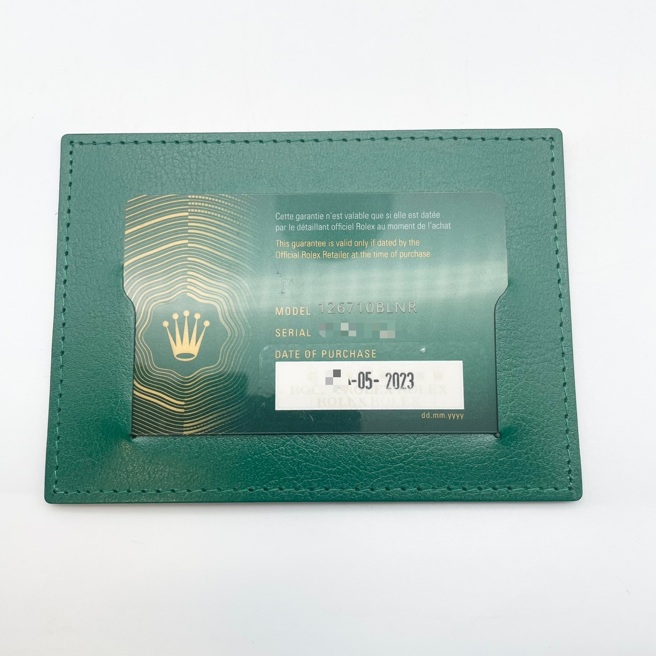 ロレックス GMTマスターII 126710BLNR バットマン オイスターブレス 40mm