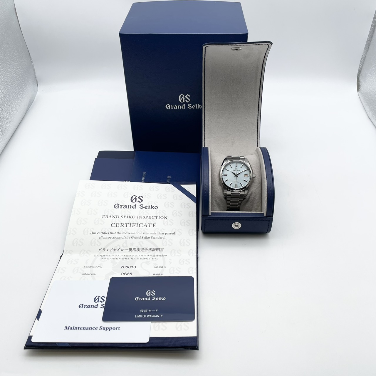 グランドセイコー ヘリテージ SBGH349 ブルー 40mm