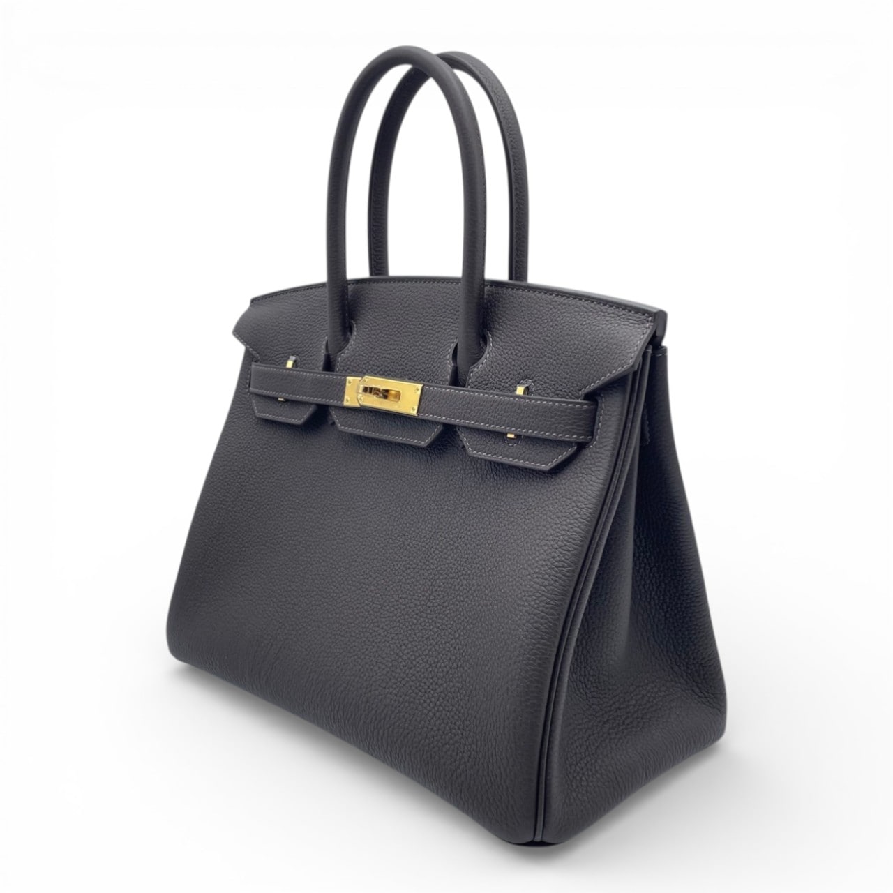 エルメス バーキン 30 べブラン トゴ ゴールド金具 K刻印