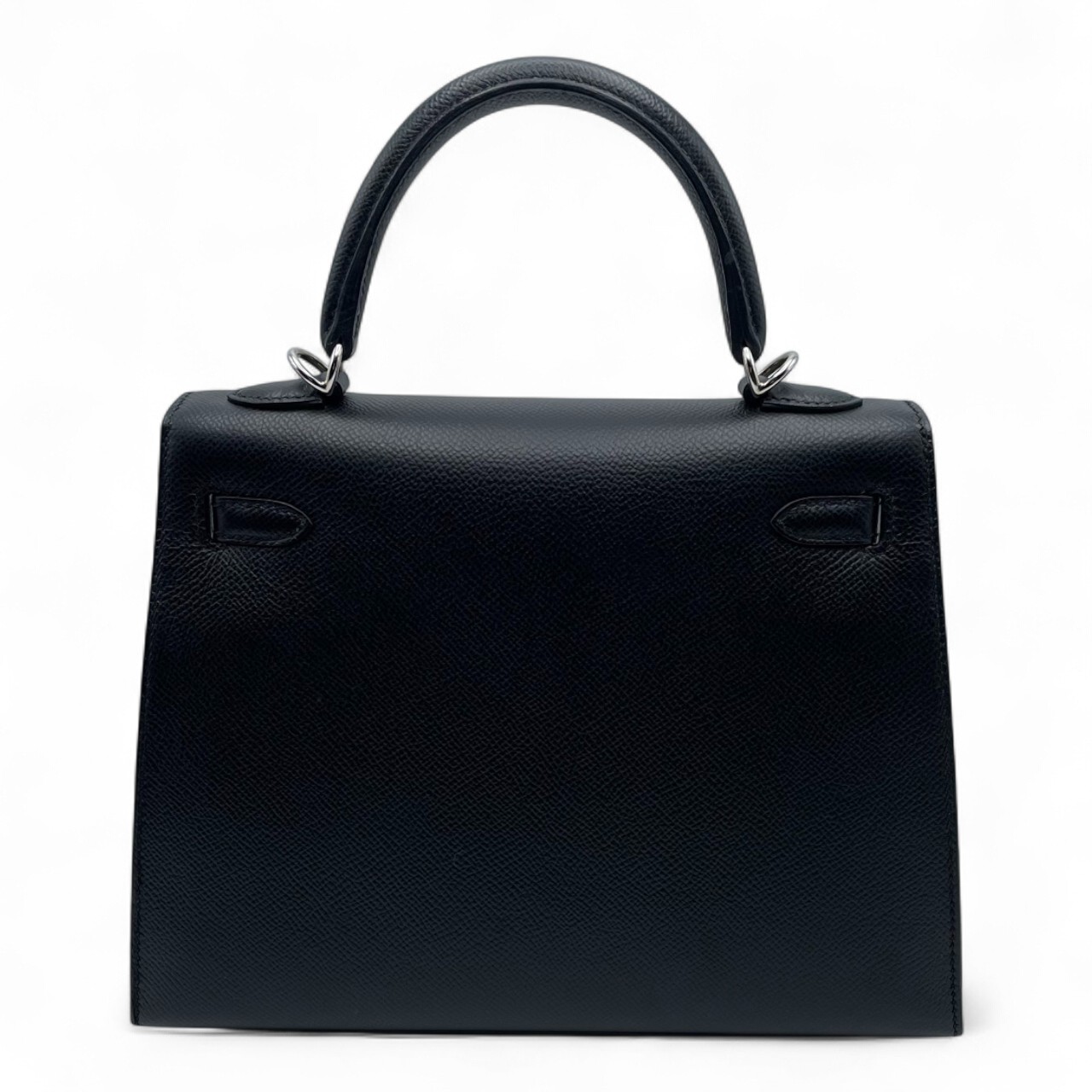 エルメス ケリー 25 ノワール エプソン シルバー金具 Y刻印