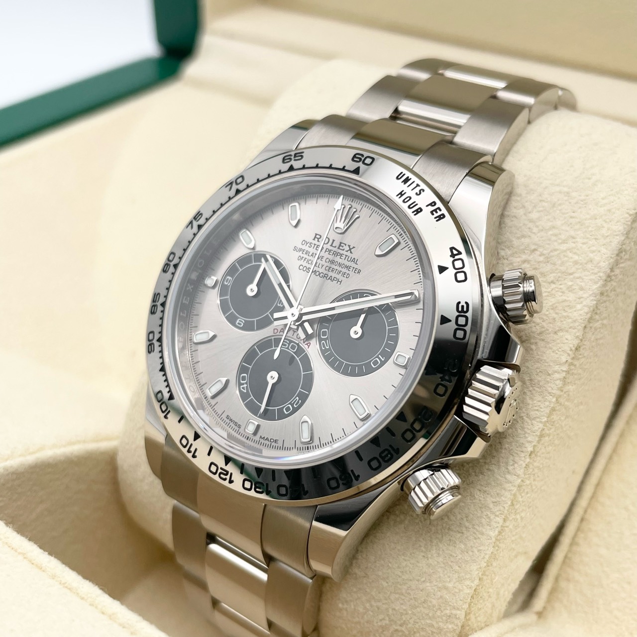 ロレックス デイトナ 116509 スチール・ブラック ホワイトゴールド 40mm