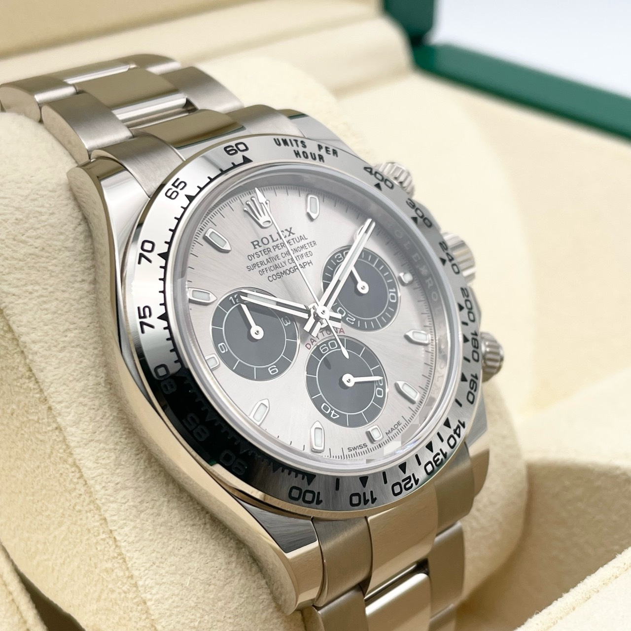 ロレックス デイトナ 116509 スチール・ブラック ホワイトゴールド 40mm