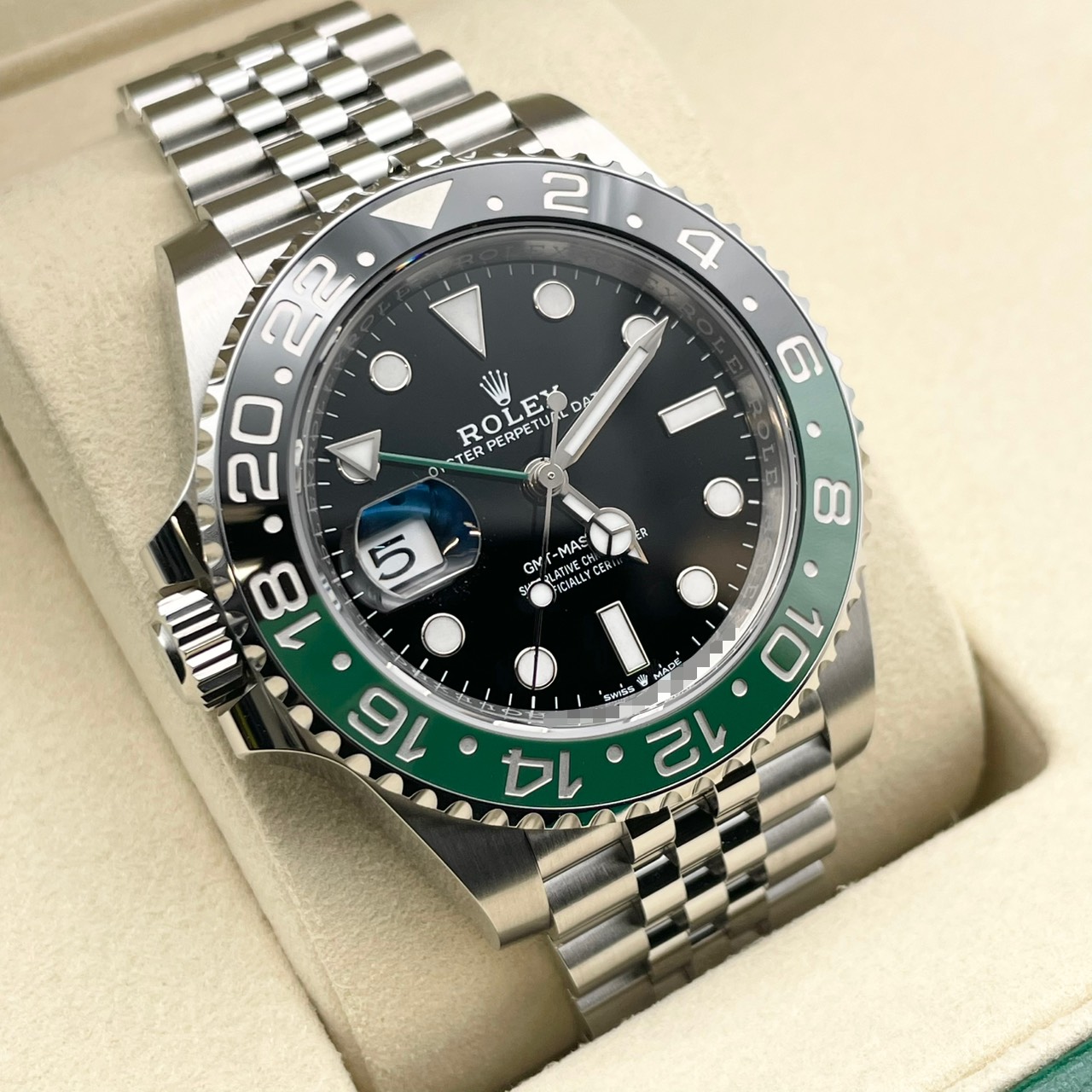 【保証書日付2025年12月！】ロレックス GMTマスターII 126720VTNR ブラック ジュビリーブレス 40mm