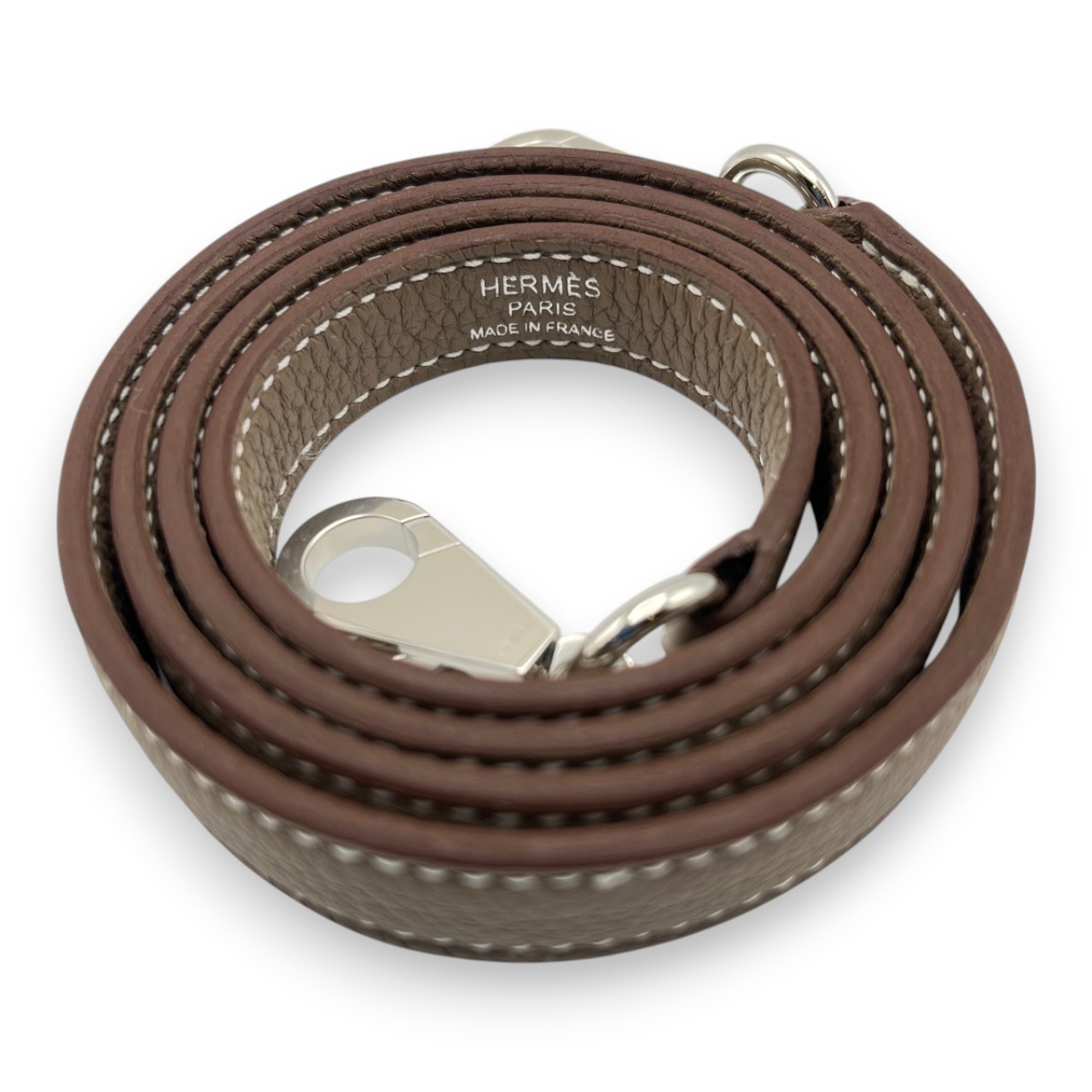 【現金特価】エルメス ケリー 25 エトゥープ トゴ シルバー金具 K刻印