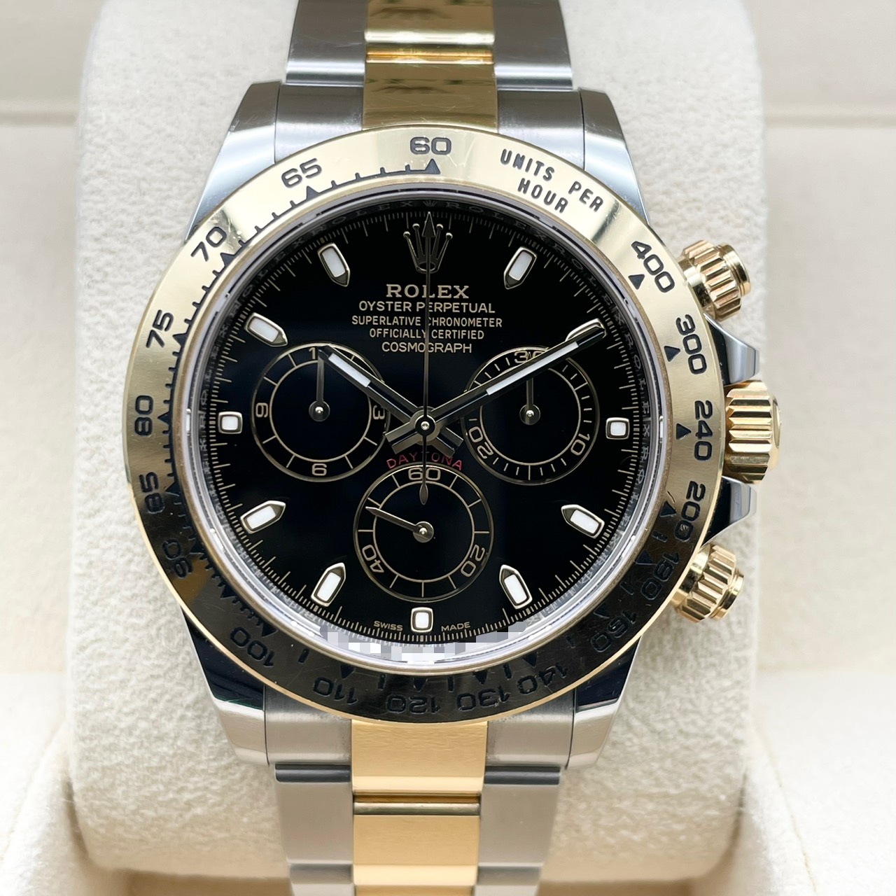 【新型保証書付属】ロレックス デイトナ 116503 ステンレススチール イエローゴールド ブラック 40mm