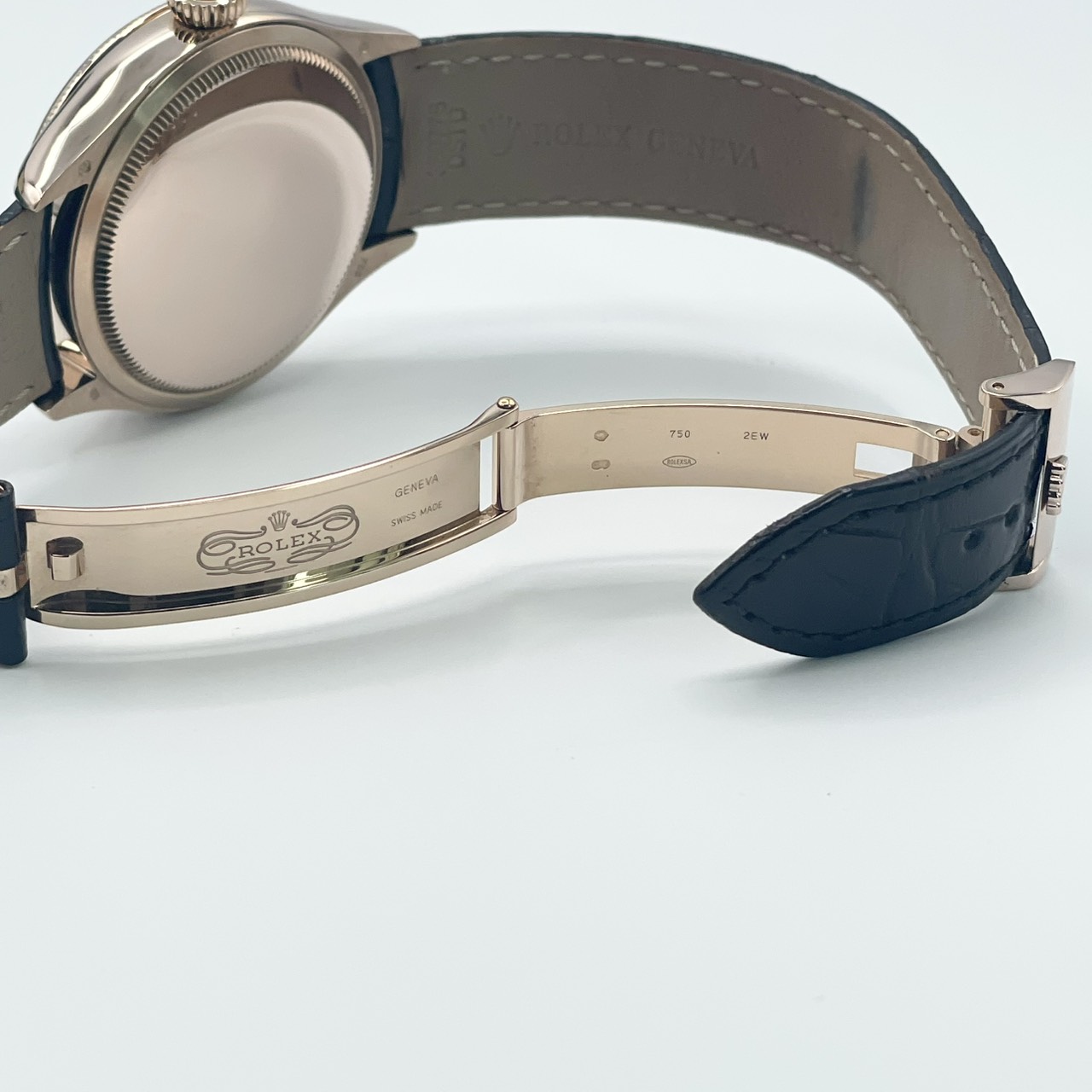 ロレックス チェリーニムーンフェイズ 50535 ホワイト エバーローズゴールド 39mm