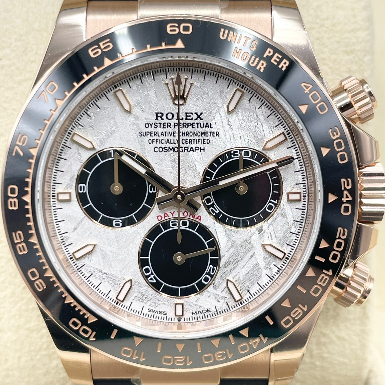 【保証書日付2026年8月】ロレックス デイトナ 126515LN メテオライト エバーローズゴールド 40mm