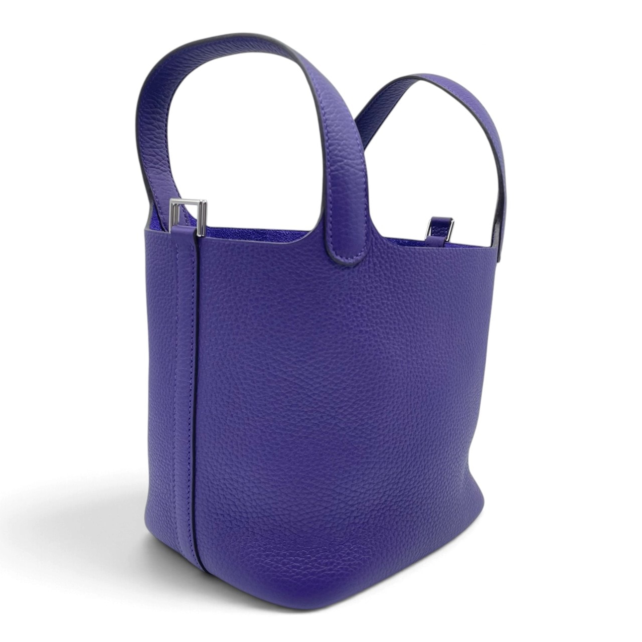 【K 様】HERMES エルメス　ピコタンロック　PM SV金具　パープル系 エルメス ピコタンロック PM パープル トリヨンクレマンス シルバー